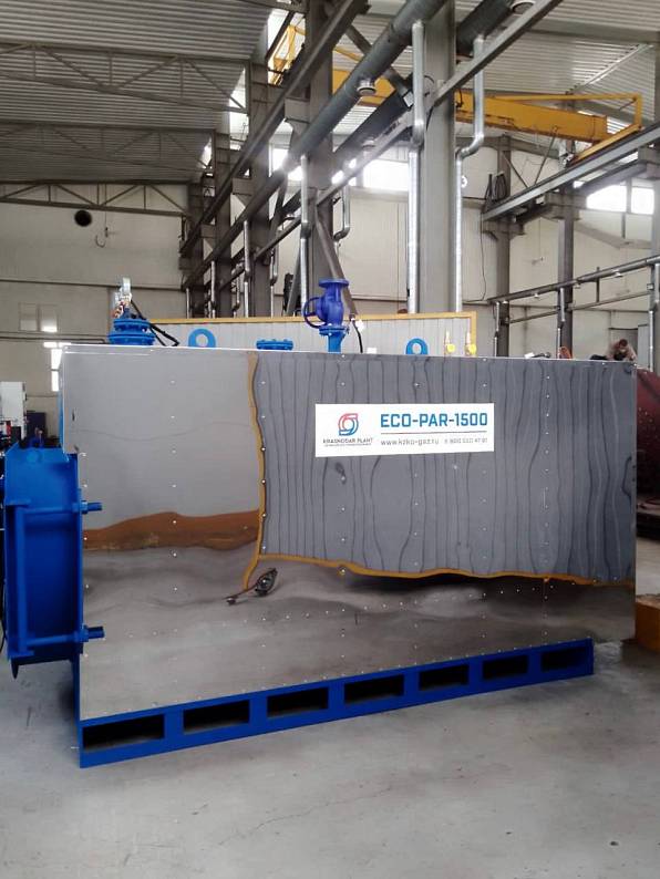 Промышленный паровой котёл ECO-PAR 1500 отправляется на производственное предприятие в Дербент
